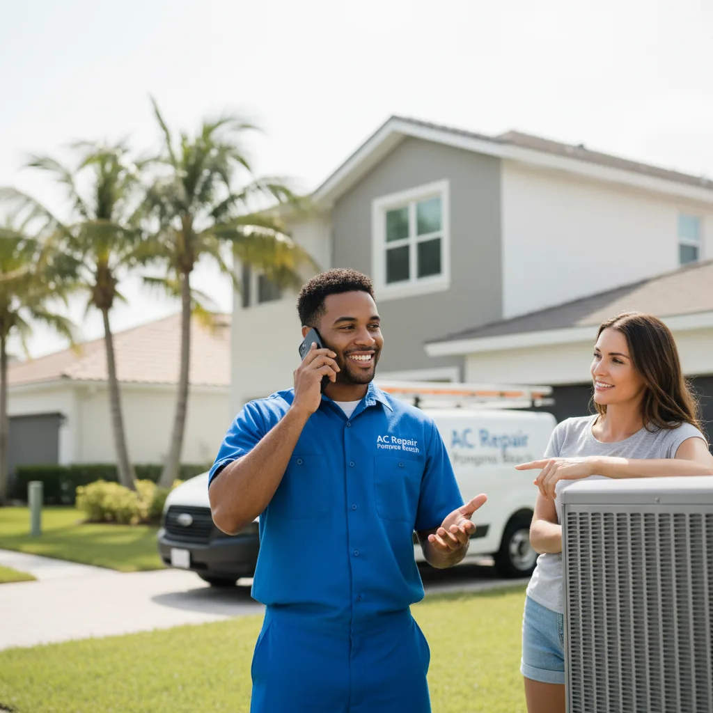 AC Repair Pompano Beach customer support in Blessing